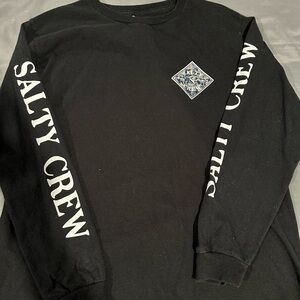 Long Sleeve Salty Crew Boys - Black